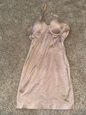 Victoria's Secret Nude Shaping Chemise Slip